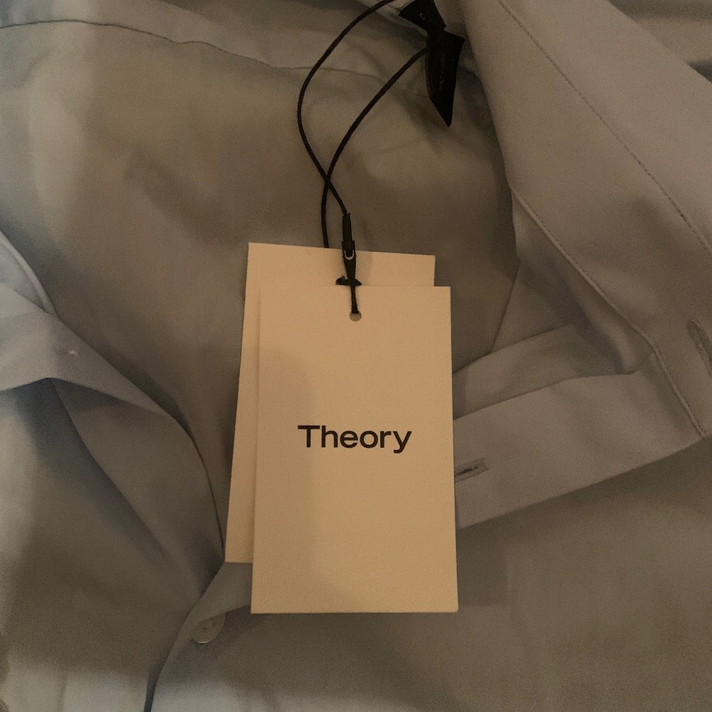 Theory poles wealth button down